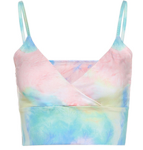 Rainbow crop top